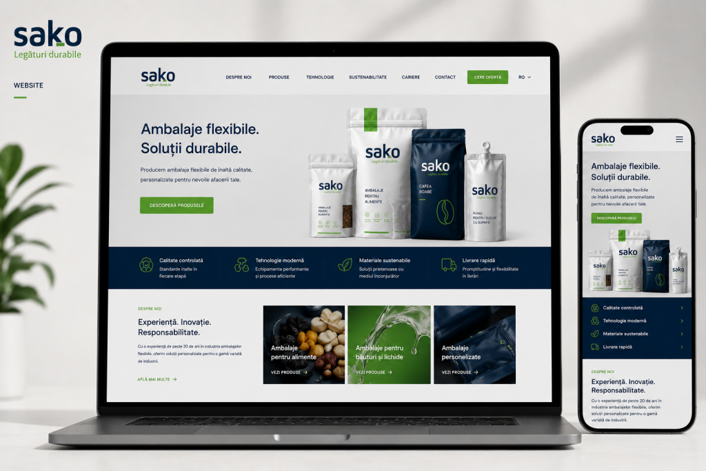 creare website sako